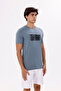 Print Detailed Crew Neck Comfortable Fit Short Sleeve Suitable for Daily Use T-Shirt - 4
