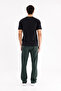 Thessaloniki Textured Flexible Waistband Comfortable Fit Side Pocket Elastic Cuffed Sweatpants - 7