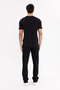 Super Cotton Soft Textured Flexible Waist Adjustable Straight Leg Sweatpants with Pockets - 7
