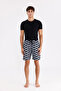 Palermo Digital Printing Quick Dry Comfortable Fit Adjustable Waist Pocket Swim Shorts - 5