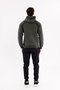Two Piece Sports Tracksuit Set with Side Panel Detail Zippered Hooded Top and Bottom with Pockets - 5