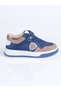 2406 Genuine Leather Sports Shoes P.-Denim-Beige - 26