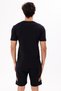 Rectangular Photo Printed Soft Textured Crew Neck Short Sleeve Relaxed Fit T-Shirt - 4