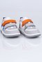 5001 Genuine Leather Sports Shoes B.-Grey-Orange - 24 - 3