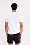 Logo Striped Detail Zippered Pocket Drawstring Elastic Waist Quick Dry Matte Surface Short Leg Sea Shoes - 8