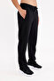 Super Cotton Soft Textured Flexible Waist Adjustable Straight Leg Sweatpants with Pockets - 4