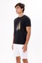 Sailing Illustrated Crew Neck Comfortable Fit Soft Textured Short Sleeve T-Shirt - 2