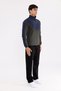 Color block, lightweight, zippered comfort fit sports top - 6