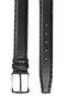 Genuine Leather 4 cm Special Saddler Stitched Men's Belt 4 Pieces - Brown, Black, Navy Blue, Tan - 3