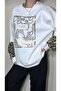 Leopard Print Sweatshirt - 6