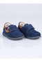 Genuine Leather Boys' Anchor Shoes 109-19 - Denim - 3