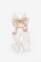 Powder Tulip Figured Hanging Girl's Automatic Buckle