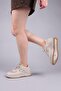 Lily Suede Skin g Paneled Sneakers Ten - 2