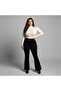 715-Plus Size Flared Stretch Denim Pants