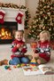 Girl/Boy Turtleneck Deer Pattern Sweater - 2