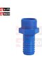 Heavy Duty PVC Tank Conector Kim Nipple for Tanks Hose Conector Blue (2 INCH) - 2