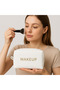 White Women's Jewelry Makeup Bag - 3