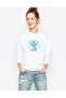 Riverdale Team Mystic Pokemon Go Printed White Women's Knitted Sweatshirt Long Sleeve