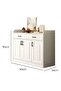 Modern Wooden Storage Kitchen Cabinet with Shelves for Living Room & Kitchen 90cm - 5