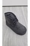 New Season Cotton Soft Suede Lace-Up Detailed Gray Casual Women's Platform Boots - 6