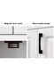 Modern Wooden Storage Kitchen Cabinet with Shelves for Living Room & Kitchen 90cm - 4