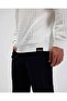 Em623-Of Men's White Sweater - 5