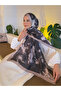 شال قطني ناعم منقوش من سلسلة مينا ps161 - 2