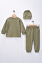 Bereli 3 Piece Organic Cotton Flexible Baby Set - 2