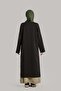 Cotton Tunic Above Skirt - Black - 6