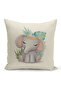 4-Piece Throw Pillow Cover Set Kids Baby Room Digital Printed - 5