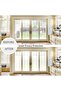 Frosted Window Film Static Cling Privacy UV Heat Control 40x100cm - 3
