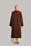Acı Kahve Skirt with Pocket Sweatshirt - Acı Kahve - 8