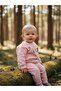 Baby Girl Floral Patterned Tracksuit Set - 2