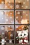 Confused Cat & Snowflakes Glass Ornament – Double-Sided Printing 100% Clear View – Cat Waiting for New Year - 4