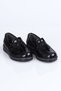 S.150 Loafer Shoes G.-Black Patent Leather - 38 - 3