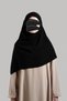 Medine İpeği Eşarp - Siyah