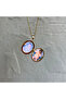 Beyond the Pink Clouds: Chasing Dreams Hot Air Balloon Locket Necklace - 3