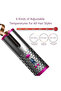 Hair Curler Portable Mini Electric Spiral Wave Ceramic Rechargeable with LCD Temperature Display - 4