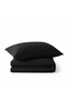 100% Cotton |   Black |   Double Duvet Cover Set Akfil Fabric - 3