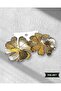 Clover Detailed Steel Earrings - 2
