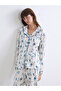 Shirt Collar New Year's-Themed Women's Pajama Set
