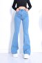 Cloria Women's Navy Blue Spanish Pants - 4