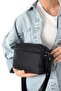 Sanmorris Women's 3-Compartment Parachute Fabric Adjustable Crossbody Bag - 2