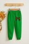 Ribbon Printed Unisex Children's Trackpants