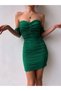 Women's draped dress - 3
