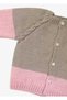 0-1 Year Old Knitted Baby Girl Cardigan - 4