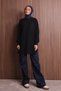 Women's Crew Neck Diamond Pattern Soft Knitwear Tunic 3127 - 3