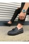 Jy153 Bloom Laceless Tasseled Skin Men's Casual Sports Classic Shoes Cst - Black - 3