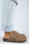 ®   Premium Series Arya Vizon Genuine Leather Buckled Soft Sole Pack Closed Front Slipper