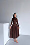 Fisherman Collar Dress with Belt